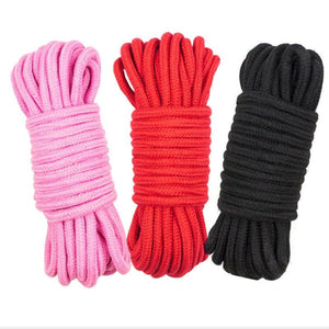 Soft Cotton Knitted Rope Bondage Kink Bdsm Fetish Restraints