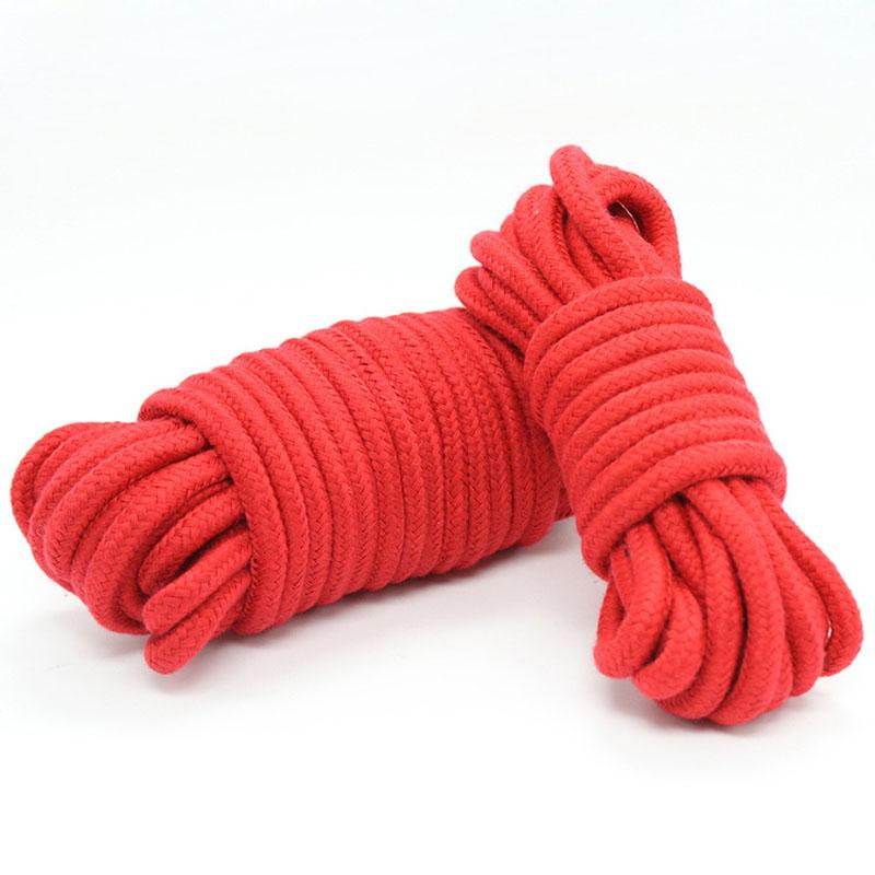 Soft Cotton Knitted Rope Bondage Kink Bdsm Fetish Restraints