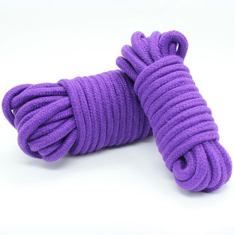 Soft Cotton Knitted Rope Bondage Kink Bdsm Fetish Restraints