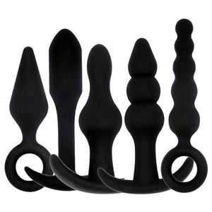 Silicone Anal Dildo Butt Plug Set Bdsm Training Fetish