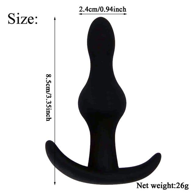 Silicone Anal Dildo Butt Plug Set Bdsm Training Fetish