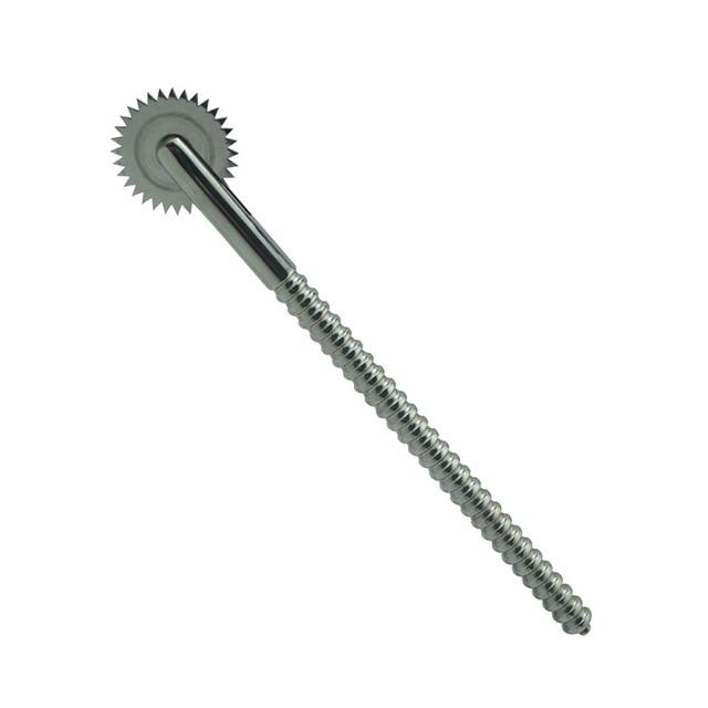 House Of Dasein Stainless Steel Anal Plug Wartenberg Wheel Electro Stimulation Bdsm