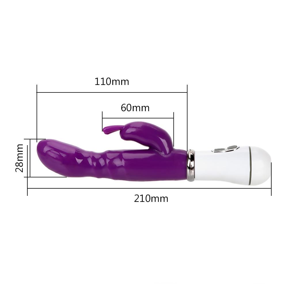 Rabbit Vibrator 12 Modes G Spot Waterproof Vibrating