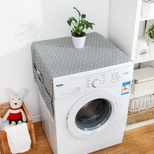 Washing Machine Cover With Pocket Multifunction Refrigerator Dust