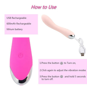 G Spot Vibrator 20 Speeds Vibrations Clit Stimulator Orgasms Women