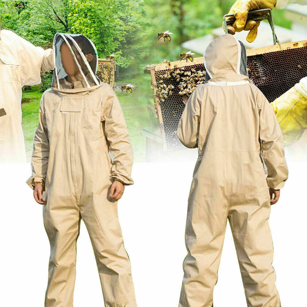 Professional Beekeeper Suit With Hat And Veil Gloves Space Features