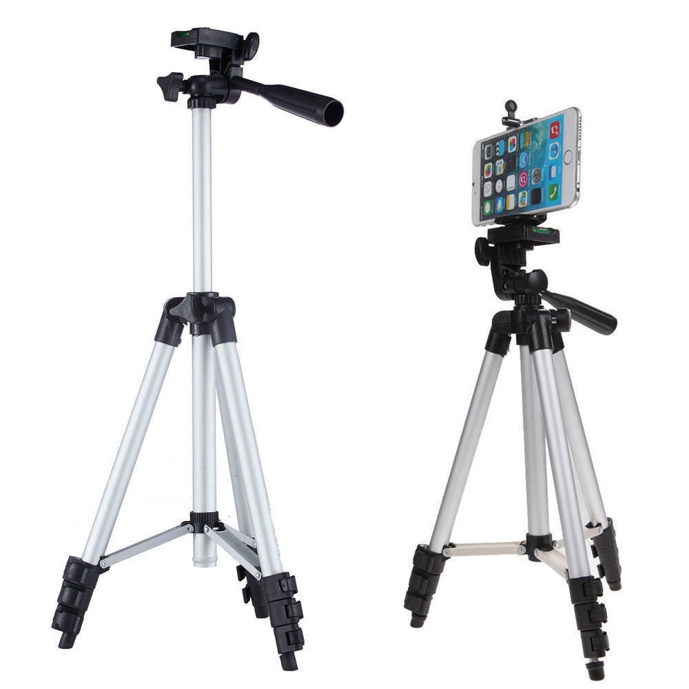 Professional Camera Tripod Stand Holder Mount For Iphone Samsung Smart Phone Bag