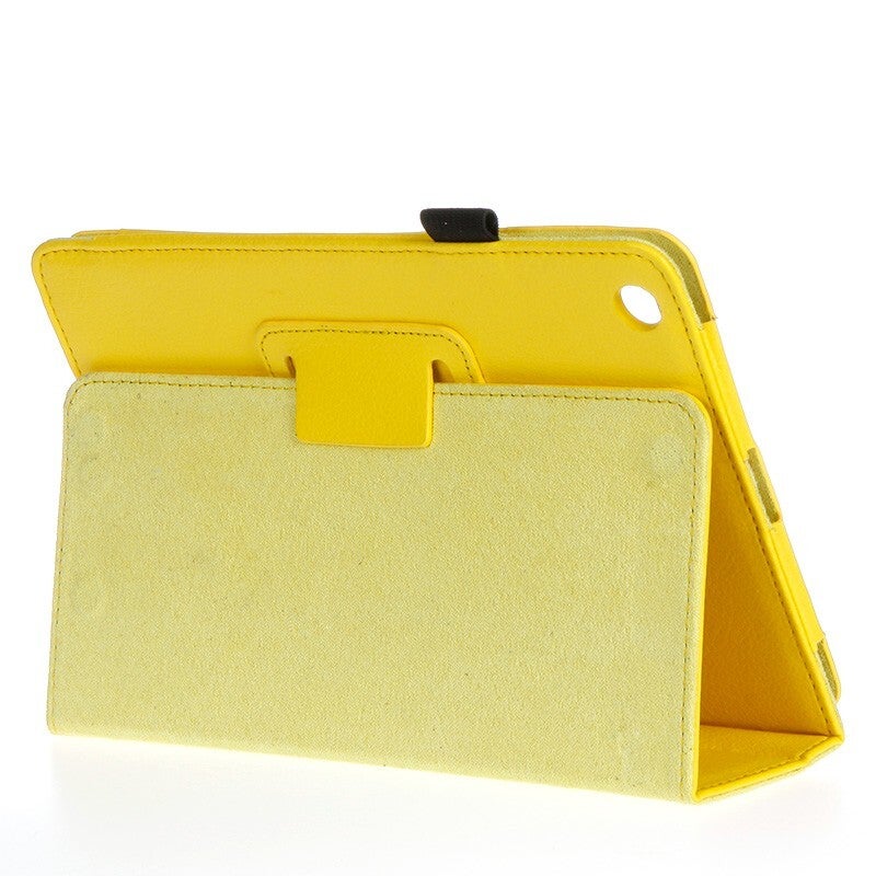 Pu Leather Magnetic Smart Case Skin Cover Stand For Apple Ipad Mini Yellow