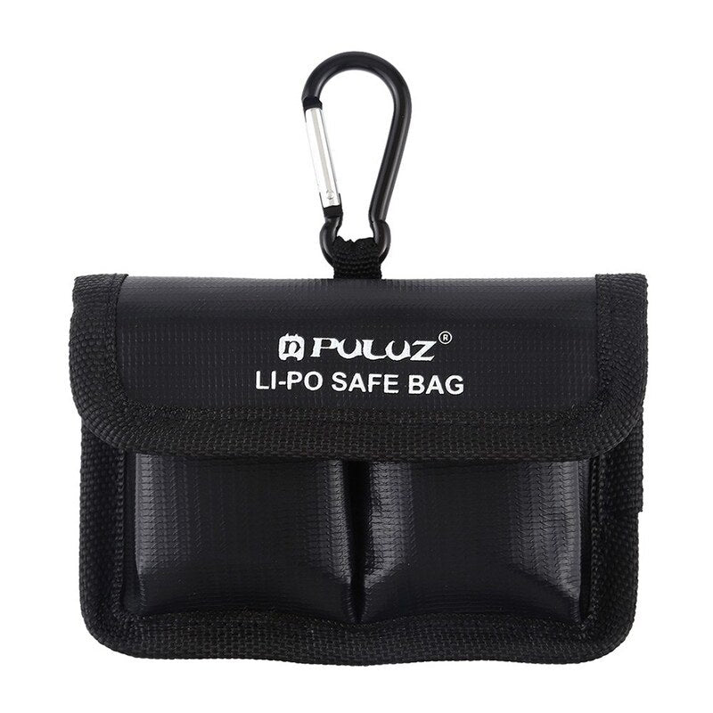 Lipo Safe Bag Lithium Battery Explosion Proof Safety Protection Black