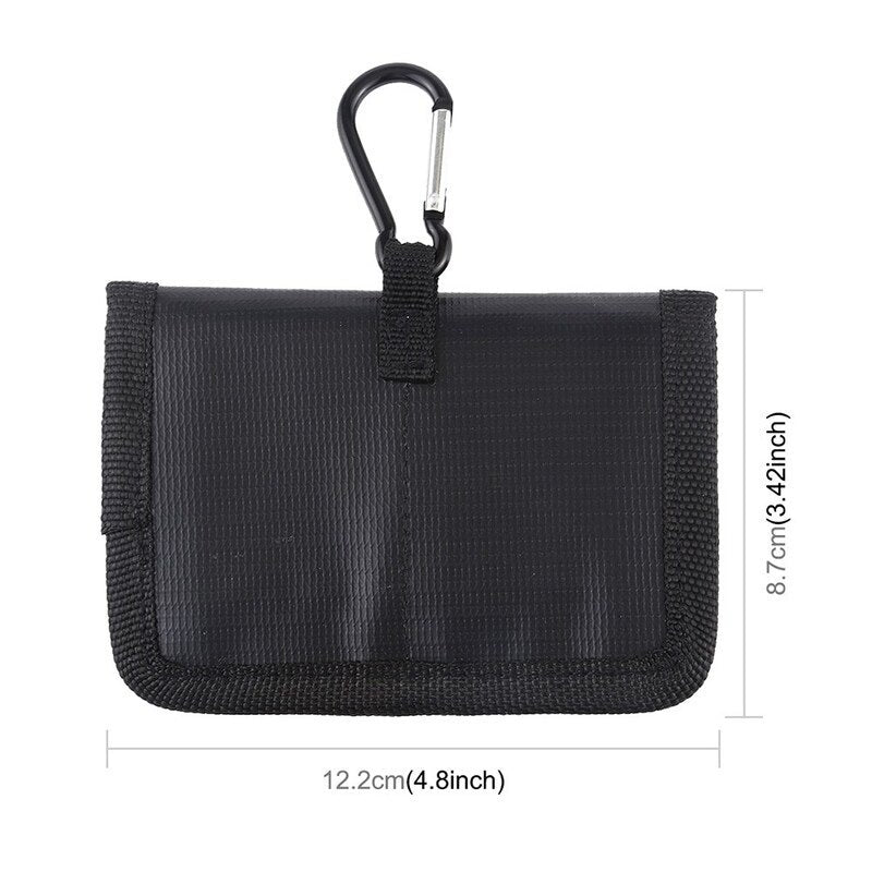 Lipo Safe Bag Lithium Battery Explosion Proof Safety Protection Black