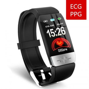 Ecg Ppg Smart Watch Fitness Tracker Waterproof Heart Rate Monitor