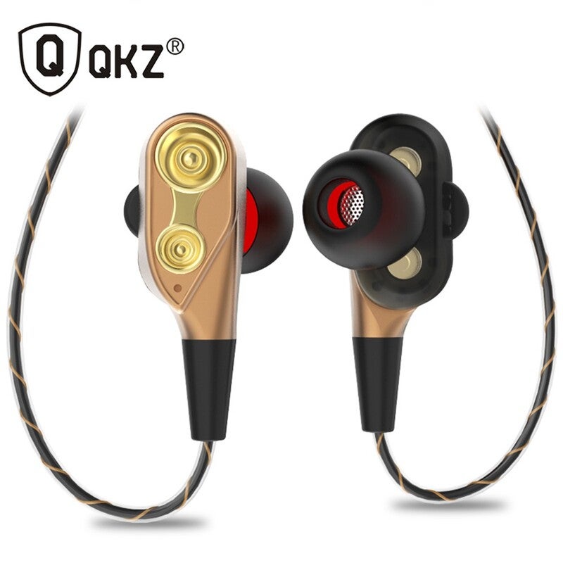 Ck8 3.5Mm Wired In Ear Headphone With Microphone Gold