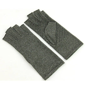 Rehabilitation Bumps Training Nursing Grip Gloves Open Finger