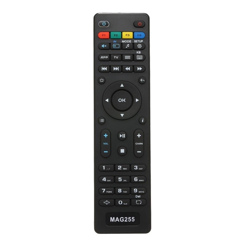 Replacement Tv Box Remote Control For Mag255 Controller 250 254 260 261 270 Iptv Set Top Black