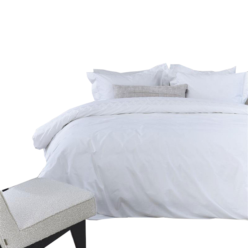 Riviera Maison Elowen White Cotton Quilt Cover Set