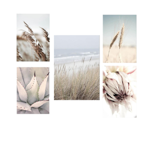 Roam Canvas Scandinavian Landscape Seagrass Wheat Prints