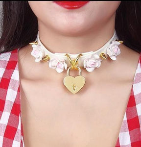 Rose Locket Collar Ddlg Littles Kawaii Accessories