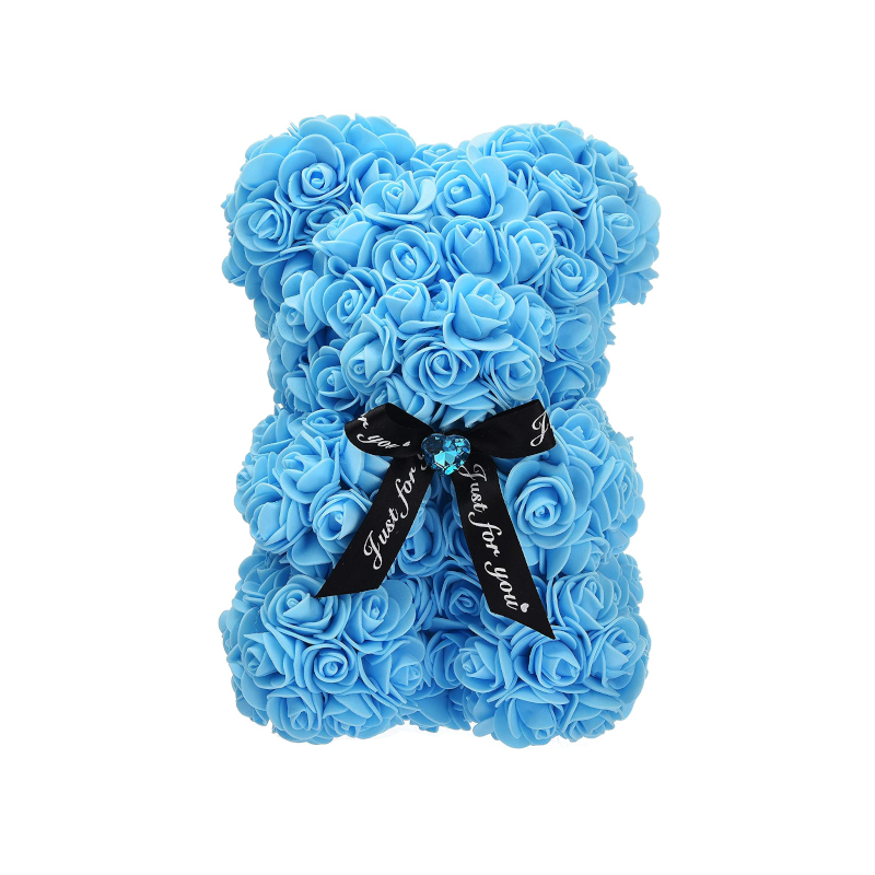 Rose Flower Teddy Bear