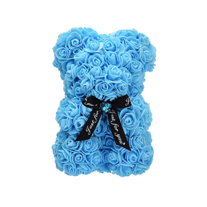 Rose Flower Teddy Bear