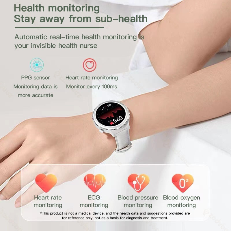 Gt3 Pro Smart Watch Women Bluetooth Call Music Fitness Tracker Nfc Waterproof