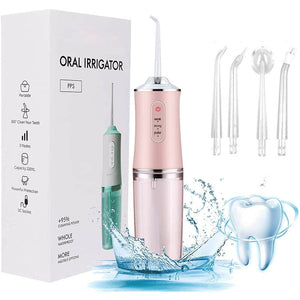 220Ml Rechargeable 3 Modes Oral Irrigator Water Flosser