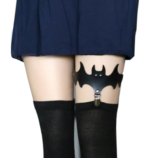 House Of Dasein Baby Bat Garter Kawaii Lingerie Women