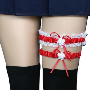 House Of Dasein Ruffled Garter Belt Set Kawaii Lingerie Women