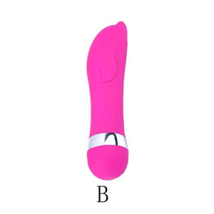 Pink Mini Bullet Vibrator Silicone G-Spot Anal Stimulation