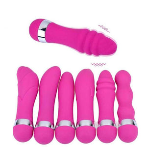 Pink Mini Bullet Vibrator Silicone G-Spot Anal Stimulation