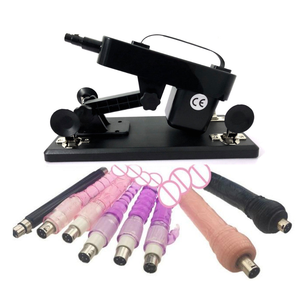 House Of Dasein Sex Machine Masturbation Toy Australian Version Bundle With Dildos Extender Rod