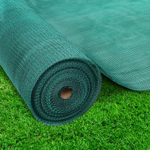 Instahut 3.66X30m 30% Uv Shade Cloth Shadecloth Sail Garden Mesh Roll Outdoor Green