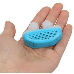 Silicone Anti Snoring Device Helps Sleep Tron Blue