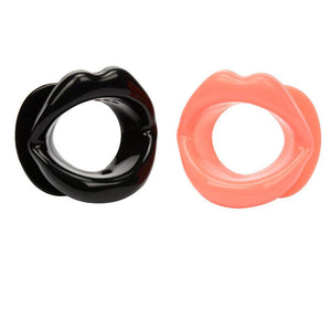 House Of Dasein Silicone Rubber Open Mouth Lips Gag Bdsm Bondage Kink