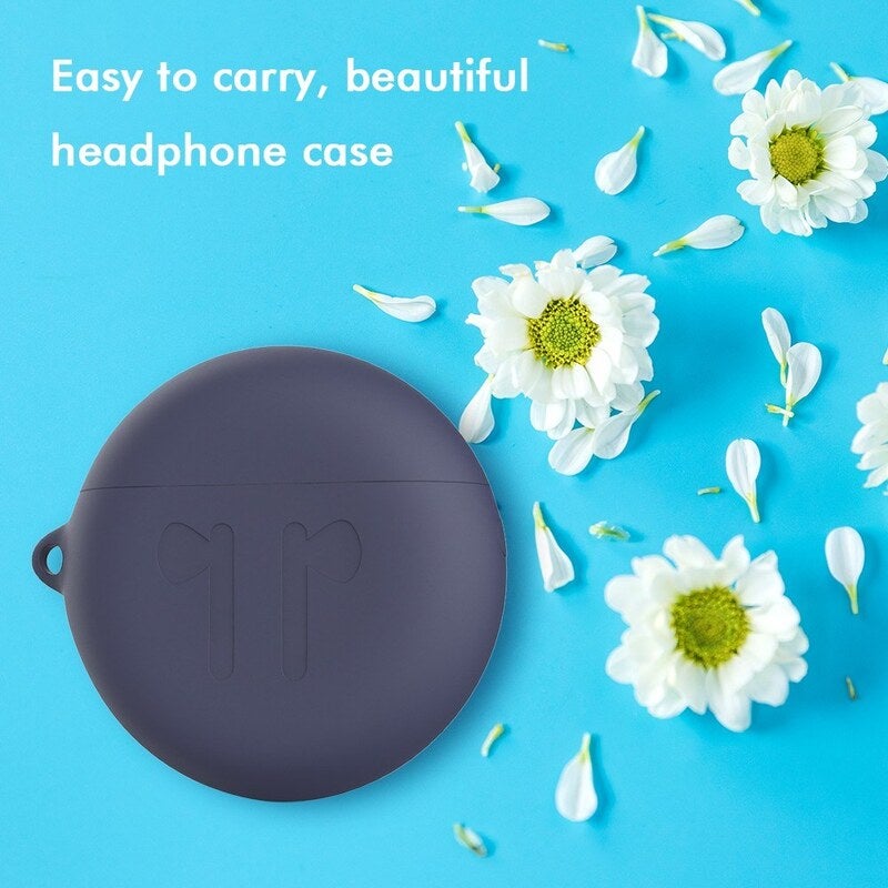 Silicone Headphones Case Shockproof Cover Headset Shell Huawei Freebuds3 Green