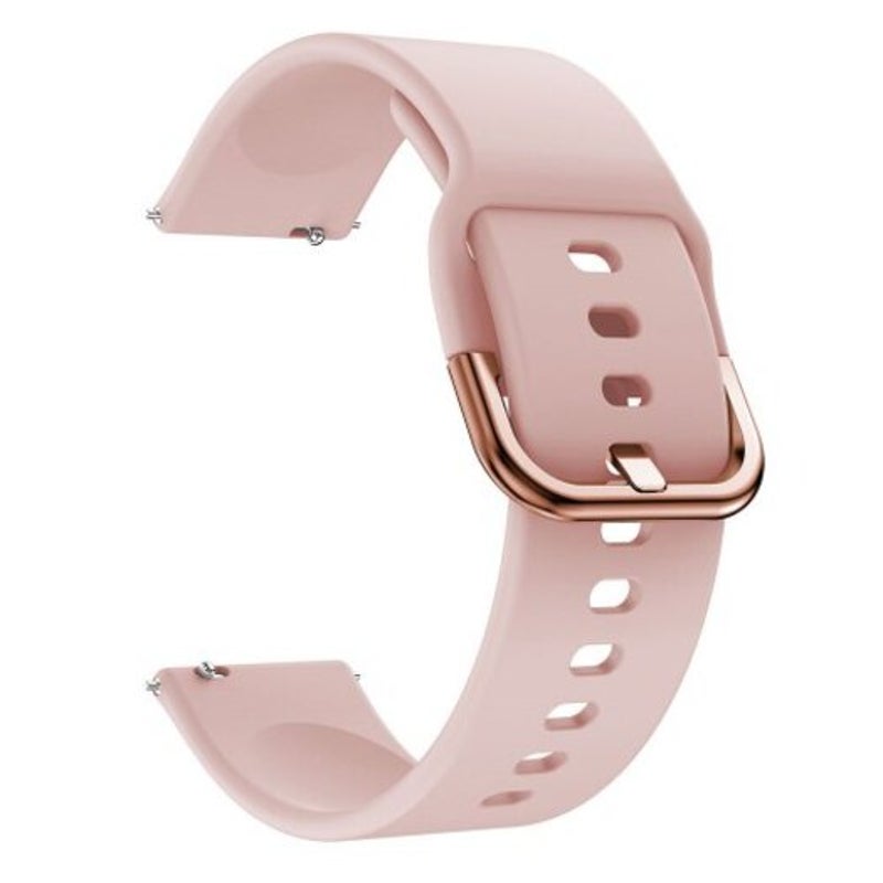 Silicone Watch Band Strap For Garmin Vivoactive 3 / Vivomove Hr Forerunner 645 Pink