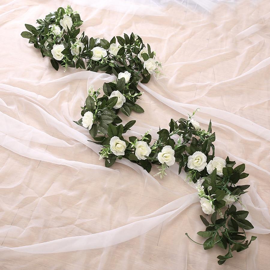 Rose Vine Photo Prop Accessory Artificial Plants Home Decor