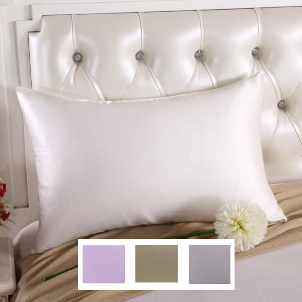 Silk Pillowcase Luxury Bedding Soft Pillowslip