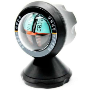 Simple Car Vehicle Slope Meter Black