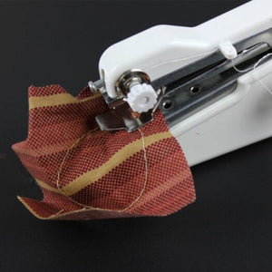 Small Simple Handheld Electric Sewing Machine White