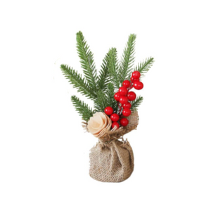 Small Christmas Tree Table Ornaments Decorations