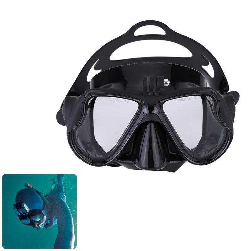 Snorkelling Scuba Diving Mask Goggles Swimming Face With Bracket Mount For Gopro Hero 4 3 2 1 Sj4000 Sj5000 Dazzne P2 Xi