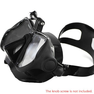 Snorkelling Scuba Diving Mask Goggles Swimming Face With Bracket Mount For Gopro Hero 4 3 2 1 Sj4000 Sj5000 Dazzne P2 Xi