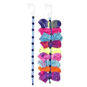 Sock Storage Rope For Machine Washing 2Pcs Blue