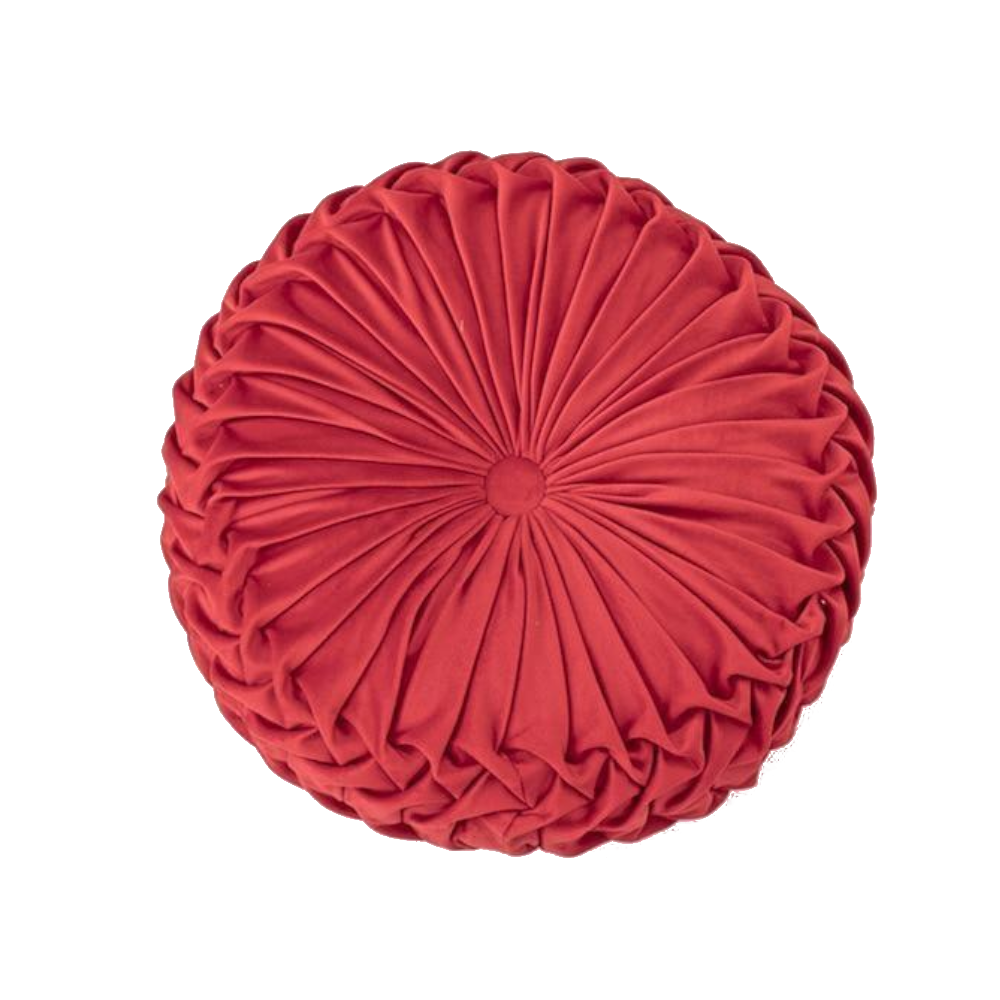 Soft Velvet Pleated Floor Cushion