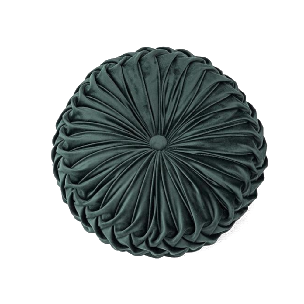 Soft Velvet Pleated Floor Cushion