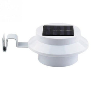 Solar Fence Light Led Waterproof Sink Lamp Cool White