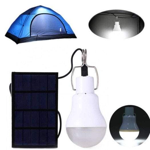 Outdoor Lamps Solar Led 130Lm Portable Camping Light Energy Bulb