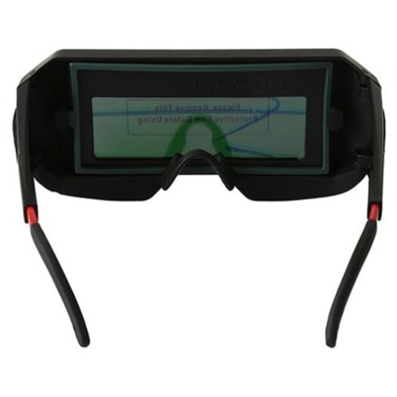 Solar Powered Auto Darkening Welding Glasses Black