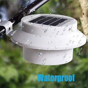 Outdoor Lamps Solar Powered Led Lights Gutter Fence For Gardenm Pathway