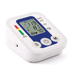 Large Lcd Display Blood Pressure Monitors With Adjustable Cuff For Home Use